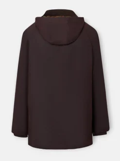 Silbon Smart Casual·Abrigos Y Cazadoras-Abrigo clasico encerado marron oscuro Marron&nbsp;oscuro