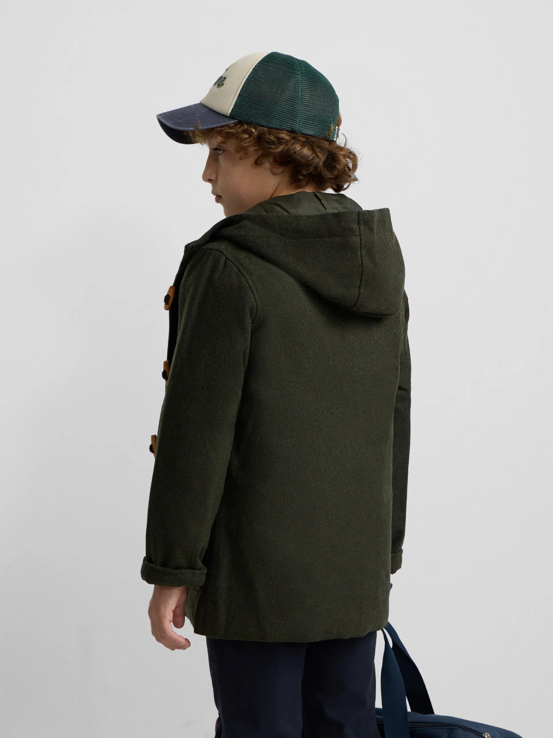 Silbon Abrigos Y Exterior-Abrigo kids clasico Verde