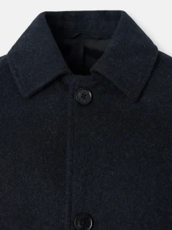 Silbon Smart Casual·Abrigos Y Cazadoras-Abrigo recto gris oscuro Gris&nbsp;oscuro