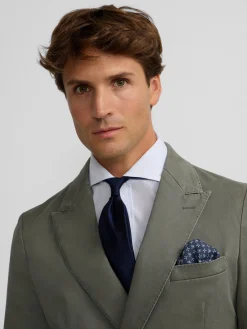 Silbon Formal Y Etiqueta·Americanas-Americana casual cruzada Verde