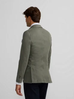 Silbon Formal Y Etiqueta·Americanas-Americana casual cruzada Verde