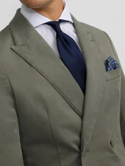 Silbon Formal Y Etiqueta·Americanas-Americana casual cruzada Verde