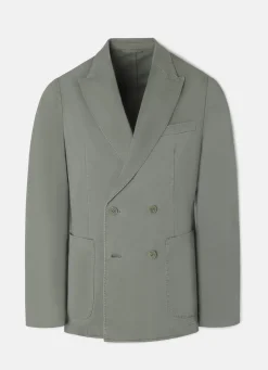 Silbon Formal Y Etiqueta·Americanas-Americana casual cruzada Verde