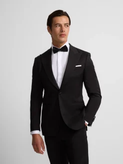 Silbon Formal Y Etiqueta·Chaqués Y Esmoquin-Americana esmoquin classic Negro