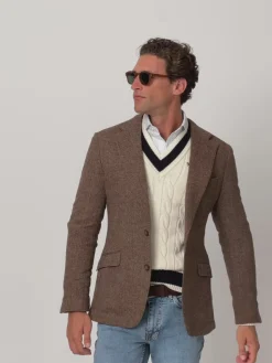 Silbon Formal Y Etiqueta·Americanas-Americana espiga Marron