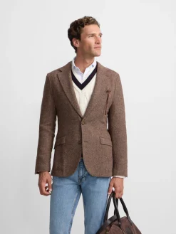 Silbon Formal Y Etiqueta·Americanas-Americana espiga Marron