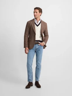 Silbon Formal Y Etiqueta·Americanas-Americana espiga Marron