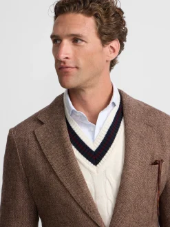 Silbon Formal Y Etiqueta·Americanas-Americana espiga Marron