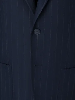 Silbon Formal Y Etiqueta·Americanas-Americana raya diplomatica azul marino Azul&nbsp;marino