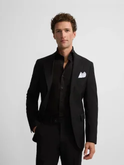 Silbon Formal Y Etiqueta·Trajes-Americana traje clasico Negro