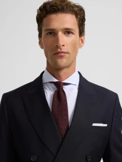 Silbon Formal Y Etiqueta·Trajes-Americana traje cruzado stretch azul marino Azul&nbsp;marino