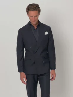 Silbon Formal Y Etiqueta·Trajes-Americana traje cruzado stretch navy Azul&nbsp;marino