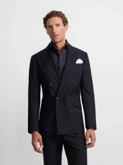 Silbon Formal Y Etiqueta·Trajes-Americana traje cruzado stretch navy Azul marino