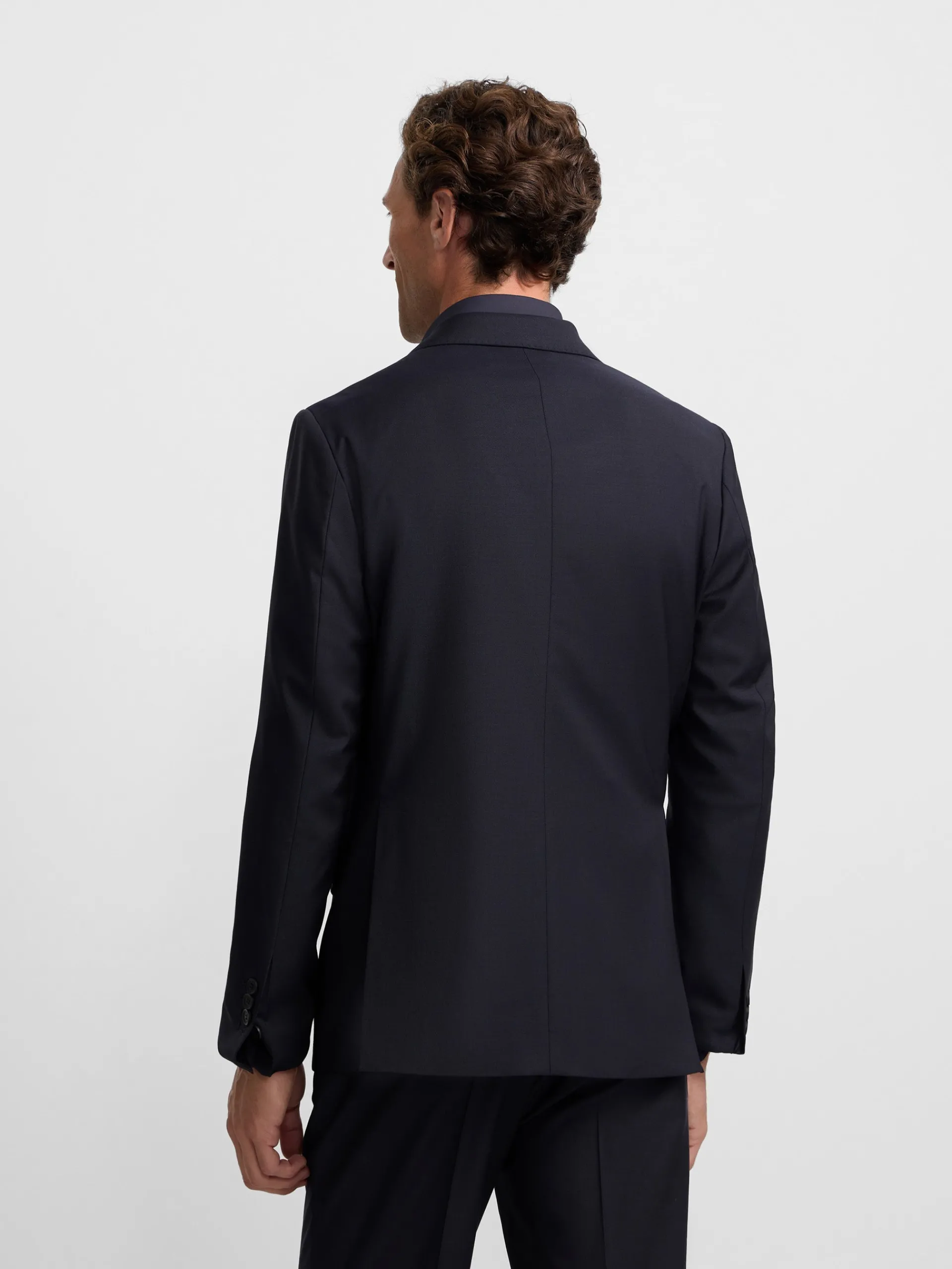Silbon Formal Y Etiqueta·Trajes-Americana traje cruzado stretch navy Azul marino
