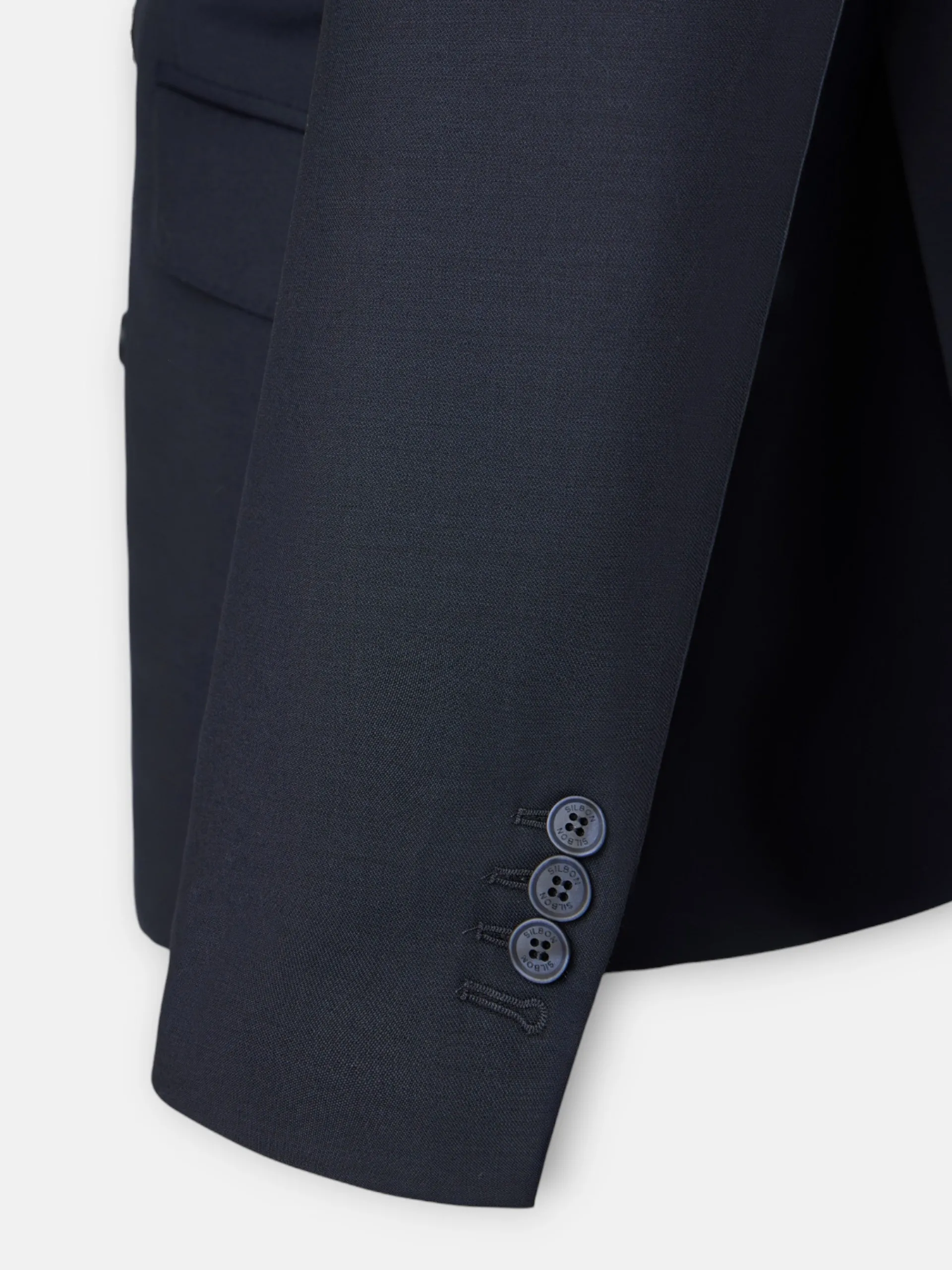 Silbon Formal Y Etiqueta·Trajes-Americana traje cruzado stretch navy Azul marino