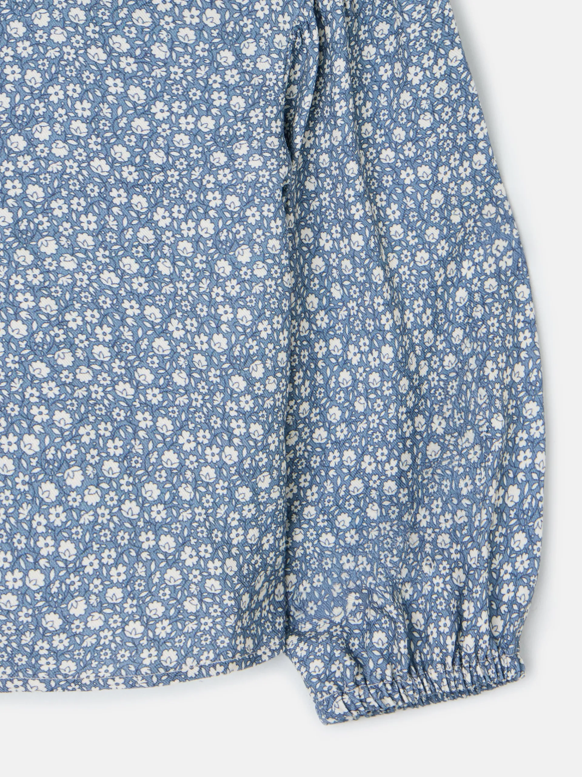 Silbon Camisas Y Blusas-Blusa girl estampado flores azul claro Azul claro