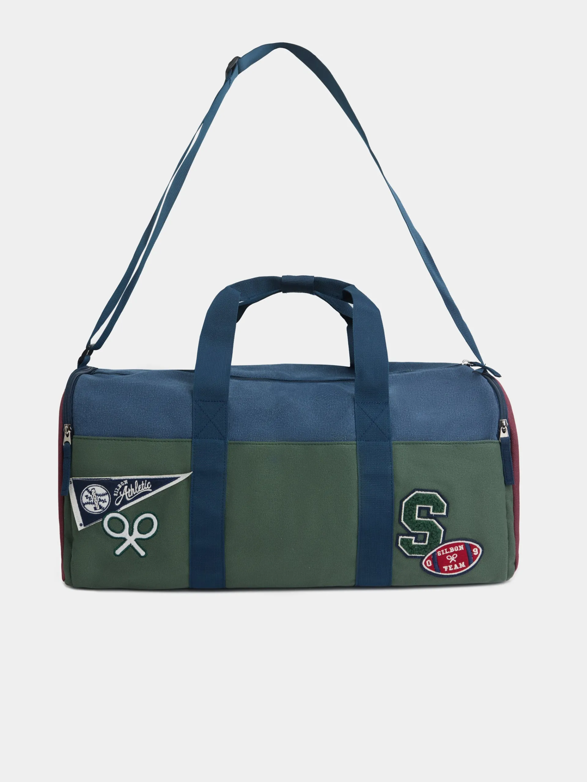 Silbon Mochilas-Bolsa de viaje kids rugby colores azul marino Azul marino