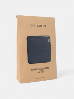 Silbon Accesorios·Calcetines, Bóxer Y Pijamas-Boxer liso marino Azul&nbsp;marino