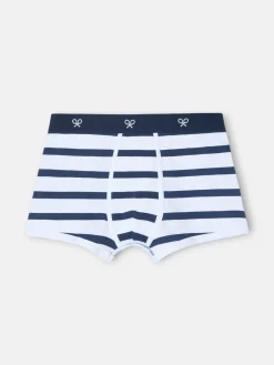 Silbon Accesorios·Calcetines, Bóxer Y Pijamas-Boxer rayas Blanco