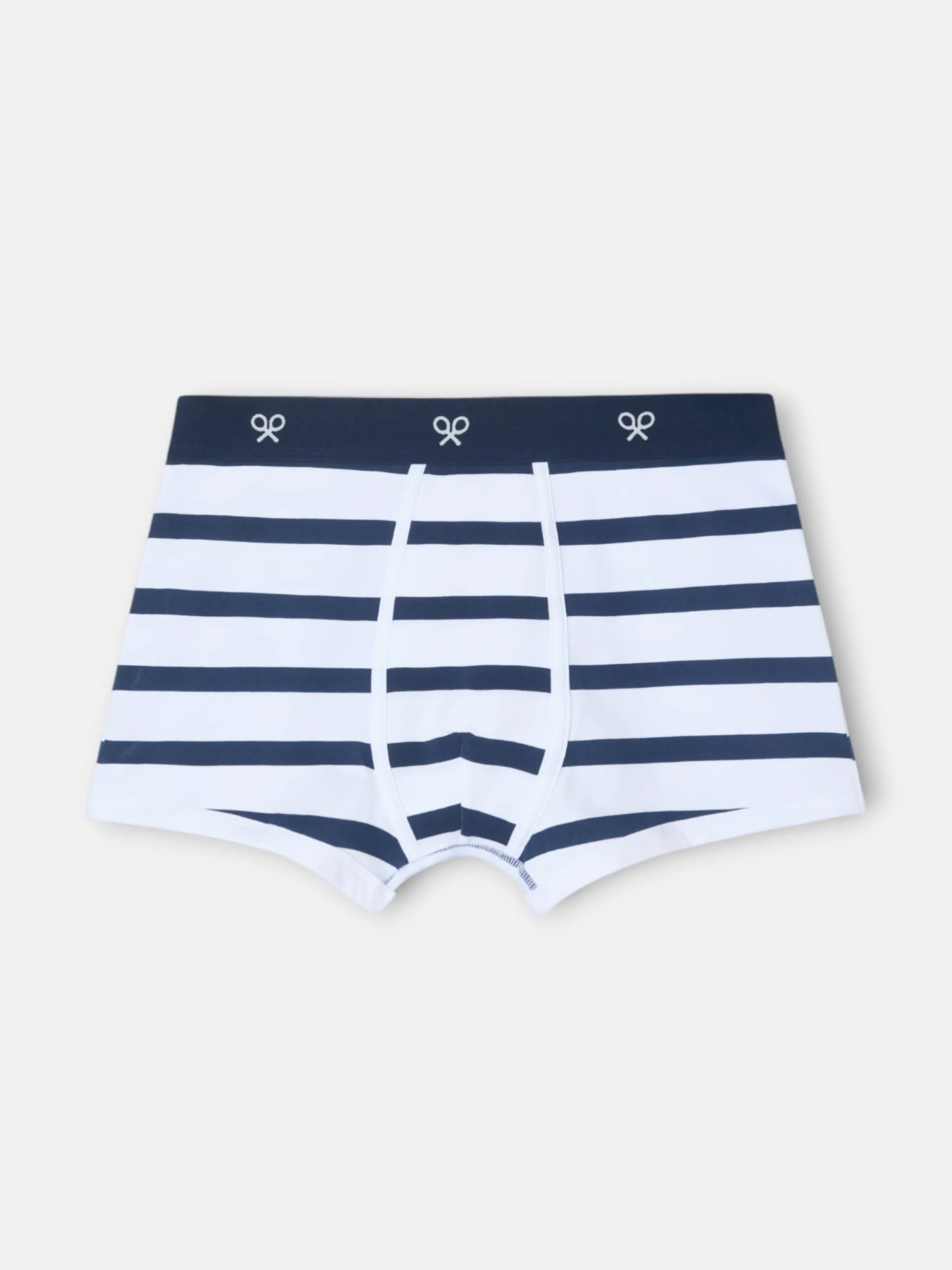 Silbon Accesorios·Calcetines, Bóxer Y Pijamas-Boxer rayas Blanco