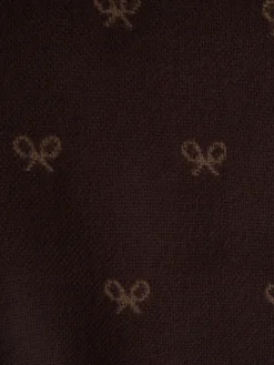 Silbon Accesorios·Bufandas, Gorros Y Guantes-Bufanda raquetas Marron