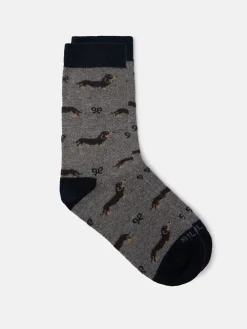 Silbon Calcetines Y Bóxer-Calcetin kids doggy Gris