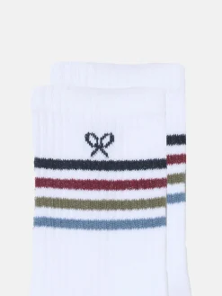 Silbon Calcetines Y Bóxer-Calcetin kids sport rayas colores Multicolor