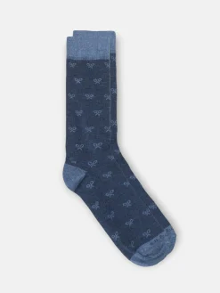 Silbon Accesorios·Calcetines, Bóxer Y Pijamas-Calcetin multiraquetas azul marino Azul&nbsp;marino