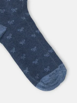 Silbon Accesorios·Calcetines, Bóxer Y Pijamas-Calcetin multiraquetas azul marino Azul&nbsp;marino