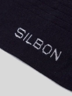 Silbon Accesorios·Calcetines, Bóxer Y Pijamas-Calcetin tailoring azul marino Azul&nbsp;marino