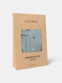 Silbon Accesorios·Calcetines, Bóxer Y Pijamas-Calzoncillo cuadros Verde