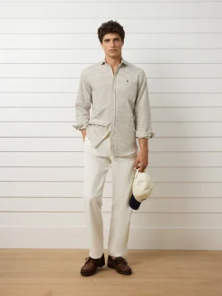 Silbon Smart Casual·Camisas Sport-Camisa sport bolsillo raya horizontal azul marino Azul&nbsp;marino