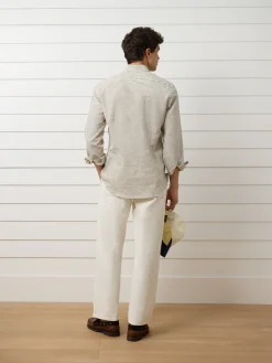 Silbon Smart Casual·Camisas Sport-Camisa sport bolsillo raya horizontal azul marino Azul&nbsp;marino