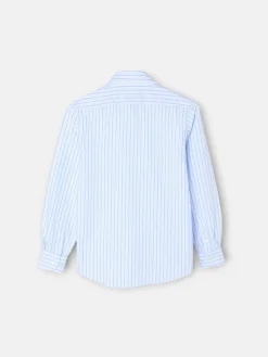 Silbon Camisas Y Poleras-Camisa sport kids oxford rayas azul Navy