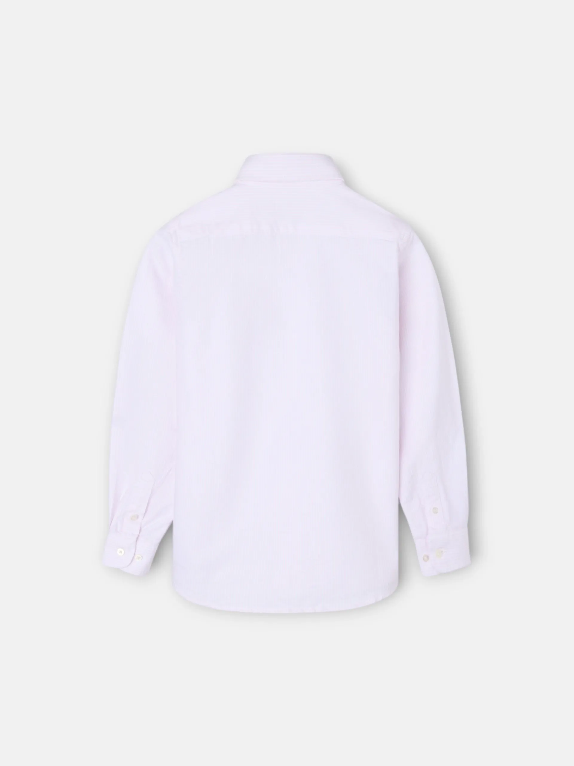 Silbon Camisas Y Poleras-Camisa sport kids oxford raqueta rayas Rosa