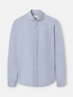 Silbon Smart Casual·Camisas Sport-Camisa sport micropique comfort Celeste