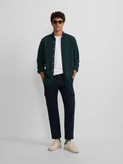 Silbon Smart Casual·Camisas Sport-Camisa sport micropique comfort Verde