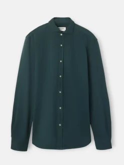 Silbon Smart Casual·Camisas Sport-Camisa sport micropique comfort Verde