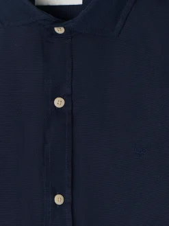 Silbon Smart Casual·Camisas Sport-Camisa sport miniestructura azul marino Azul&nbsp;marino