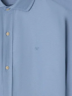 Silbon Smart Casual·Camisas Sport-Camisa sport miniestructura Azul