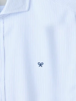 Silbon Smart Casual·Camisas Sport-Camisa sport oxford cutaway raya Celeste