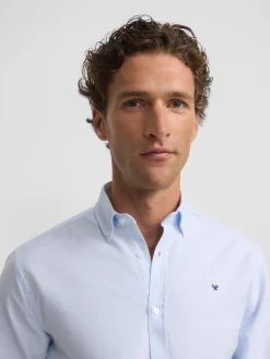 Silbon Smart Casual·Camisas Sport-Camisa sport oxford Gris