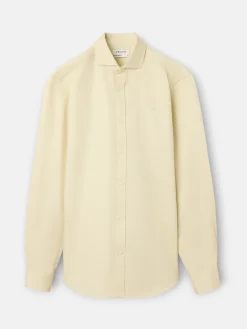 Silbon Smart Casual·Camisas Sport-Camisa sport raqueta estructura Amarillo