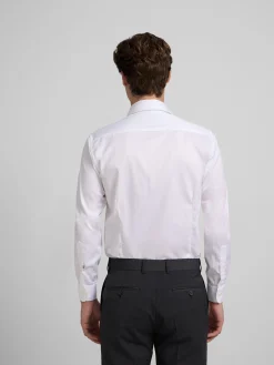 Silbon Formal Y Etiqueta·Camisas De Vestir-Camisa vestir blanca puño simple easy iron Blanco