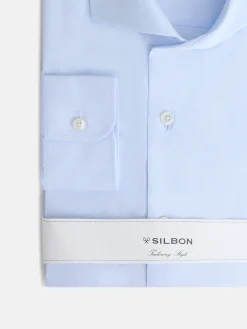 Silbon Formal Y Etiqueta·Camisas De Vestir-Camisa vestir clara estructura Celeste