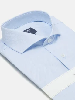 Silbon Formal Y Etiqueta·Camisas De Vestir-Camisa vestir clara estructura Celeste