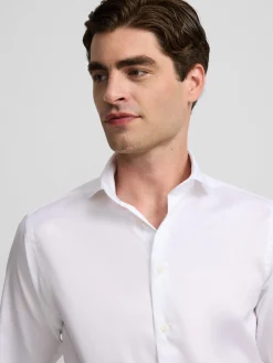 Silbon Formal Y Etiqueta·Camisas De Vestir-Camisa vestir easy iron puño doble blanca Blanco