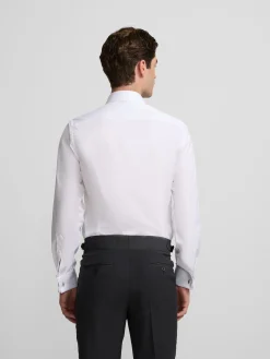 Silbon Formal Y Etiqueta·Camisas De Vestir-Camisa vestir easy iron puño doble blanca Blanco