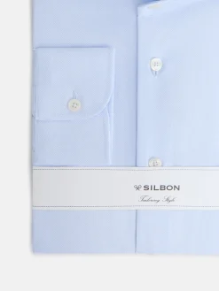 Silbon Formal Y Etiqueta·Camisas De Vestir-Camisa vestir estructura celeste clara Celeste claro