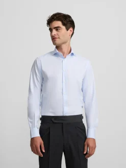 Silbon Formal Y Etiqueta·Camisas De Vestir-Camisa vestir estructura celeste clara Celeste claro